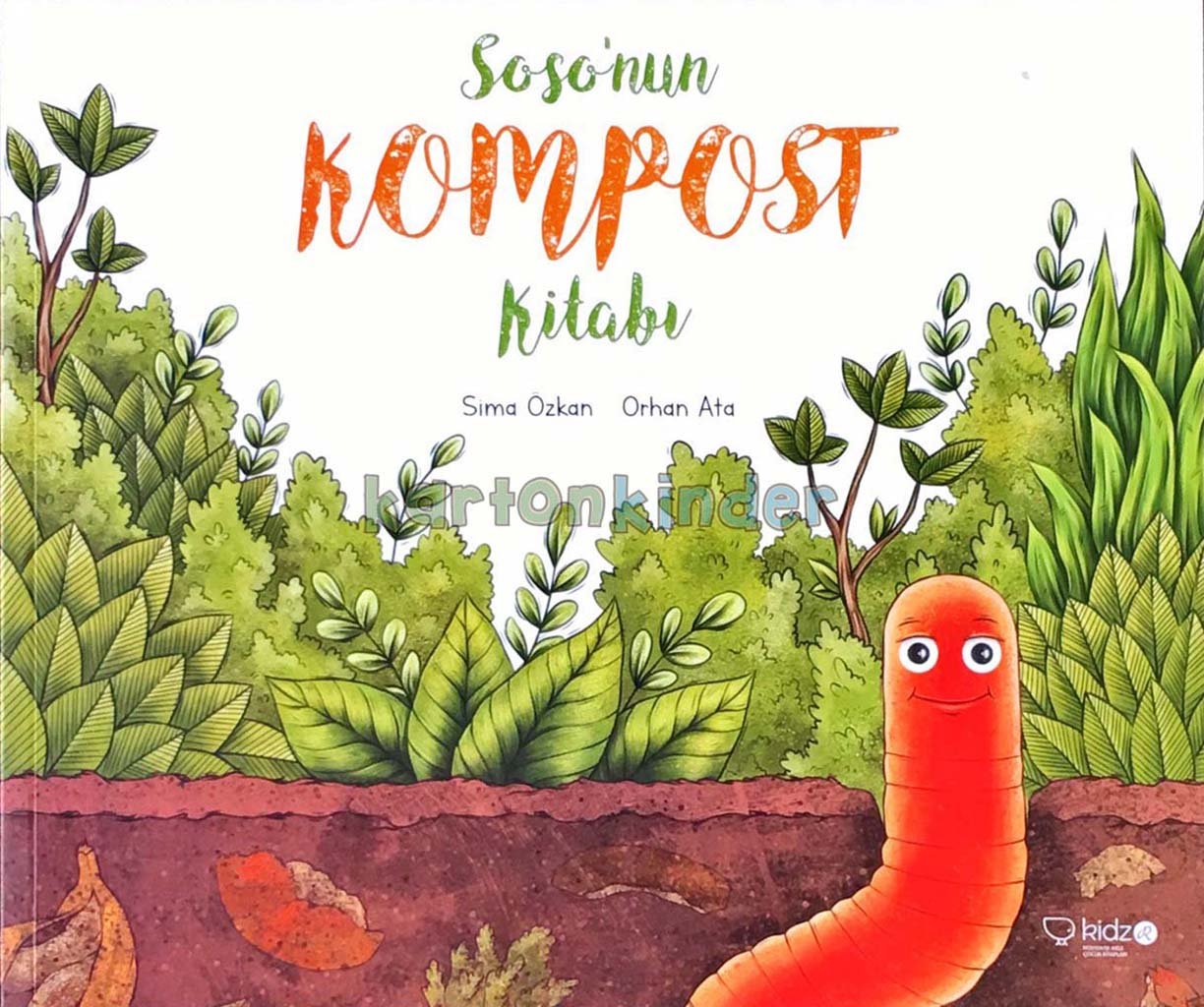 Soso'nun Kompost Kitabı  kapak resmi Redhouse Kidz Yayınları KartonKinder