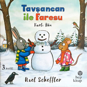 Tavşancan ile Faresu - Karlı G&uuml;n  kapak resmi Hep Kitap KartonKinder