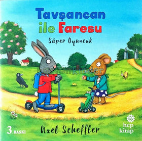 Tavşancan ile Faresu - S&uuml;per Oyuncak  kapak resmi Hep Kitap KartonKinder