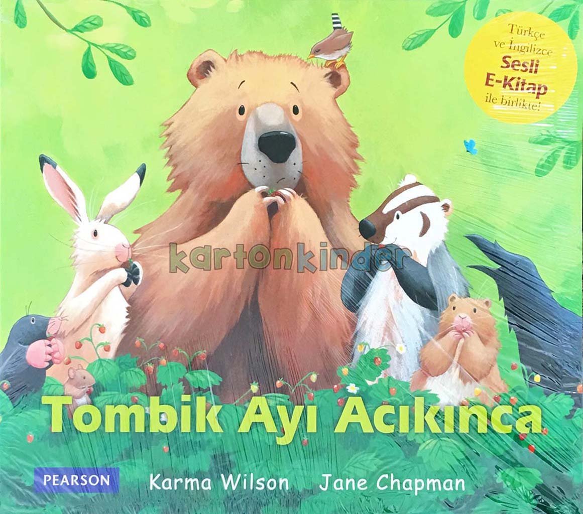 Tombik Ayı Acıkınca  kapak resmi Pearson Çocuk Kitapları KartonKinder
