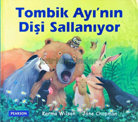 Tombik Ayı'nın Dişi Sallanıyor  kapak resmi Pearson Çocuk Kitapları KartonKinder