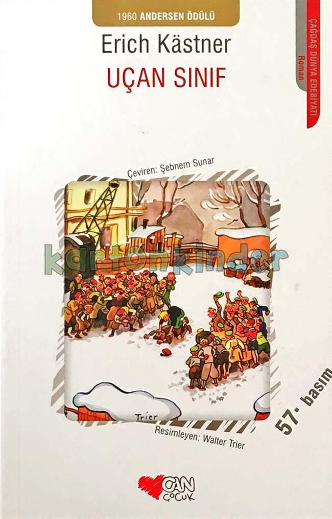 Uçan Sınıf  kapak resmi Can Çocuk Yayınları KartonKinder