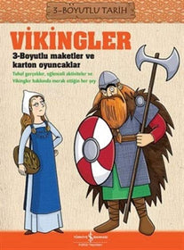 Vikingler – 3 Boyutlu maketler ve Karton Oyuncaklar - İş Bankası Kültür Yayınları KartonKinder