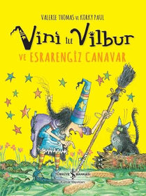 Vini ile Vilbur ve Esrarengiz Canavar  kapak resmi İş Bankası Kültür Yayınları KartonKinder