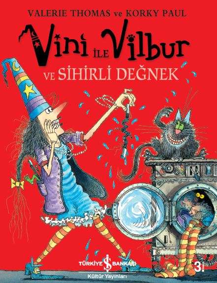Vini ile Vilbur ve Sihirli Değnek  kapak resmi İş Bankası Kültür Yayınları KartonKinder