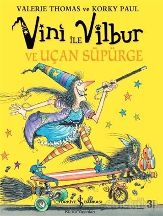 Vini ile Vilbur ve Uçan Süpürge  kapak resmi İş Bankası Kültür Yayınları KartonKinder
