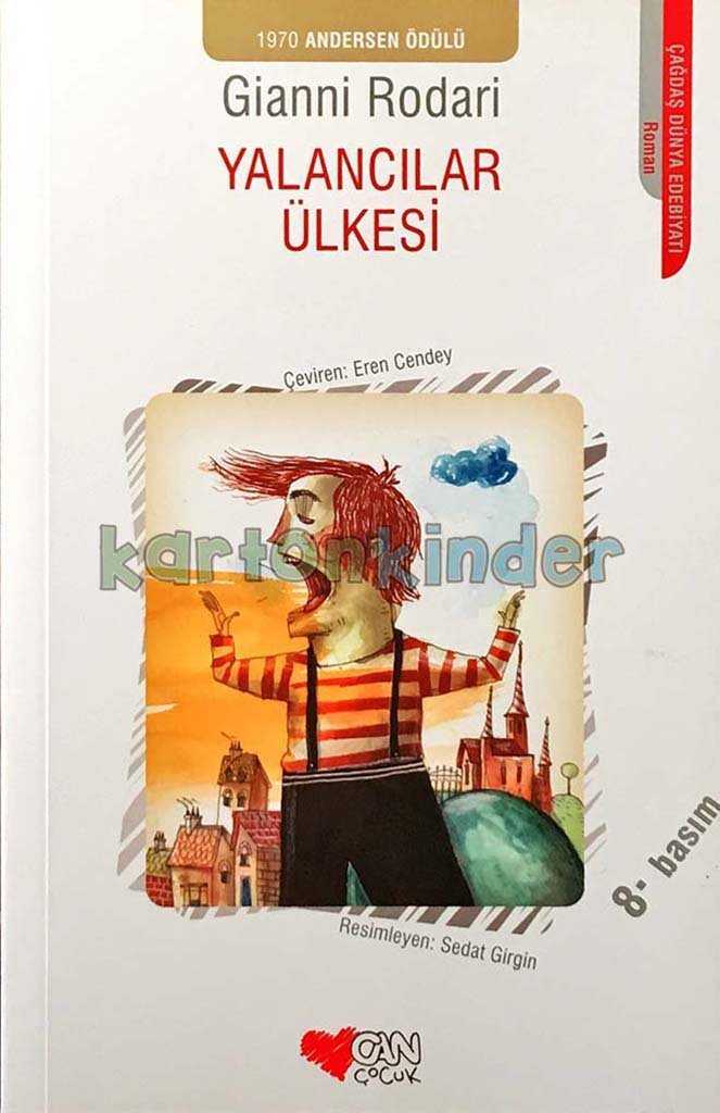 Yalancılar Ülkesi  kapak resmi Can Çocuk Yayınları KartonKinder