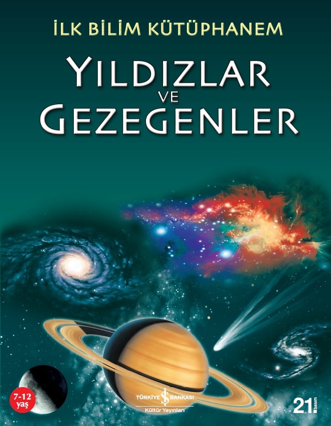 Yıldızlar ve Gezegenler - İlk Bilim Kütüphanem - İş Bankası Kültür Yayınları KartonKinder